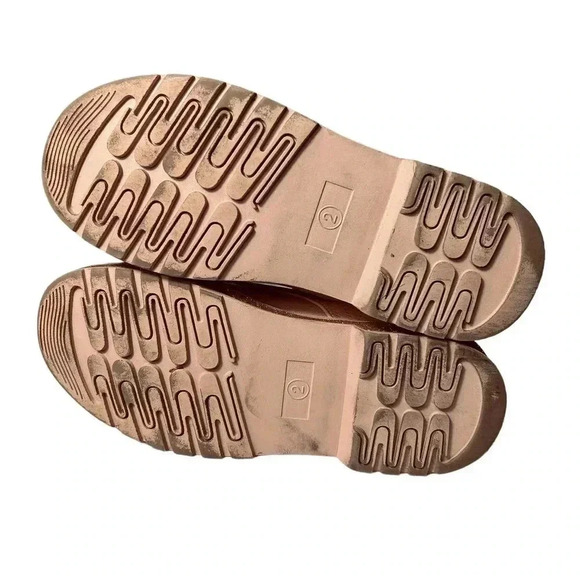 MIA Girl Glitter Sole Ankle Boot Faux Leather - Picture 9 of 10